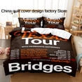 thumbnail image 1 of Leon Bridges Ensemble de Literie Simple Simple Double Grand Très Grand Size Ensemble de lit Adulte Enfant Chambre Ensembles de Housse de Couette parure de lit Draps de lit, 1 of 5