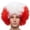 B #1, variant on Patriotic Flag Colors Fluffy Curly Wig,Funny Hair Wig for Sports Fans,2026 Game Day Party,Carnival Festival Costume Accessory for Adults D