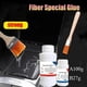 thumbnail image 3 of 2X Resina Epoxi para Reparación de Fibra de Carbono AB, Pegamento Fuerte para Piezas de Coche y Bicicleta, Kit de Resina Epoxi Transparente A100g-B27g, 3 of 5