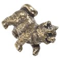 thumbnail image 1 of WASHWEPE Decorativa De Perro En Latón Con Acabado Para Colecciones, 1 of 6