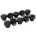 thumbnail image 2 of 10Pcs Nuts Knob Grip Handle 7-Star with Female Thread Brass Core M6x25 for Machine Tool, 2 of 14