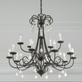 thumbnail image 4 of Livex Lighting Daphne 15 Light Foyer Chandelier in English Bronze, 4 of 12