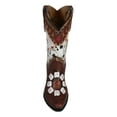 thumbnail image 4 of Rustic Western Gambler Casino Poker Cards Dice Cowboy Boot Vase Planter Figurine, 4 of 10