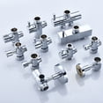 thumbnail image 2 of FUTUREORYY detachable showerhead Shower Splitter Silver Zinc Mount for Installers 1Set, 2 of 8