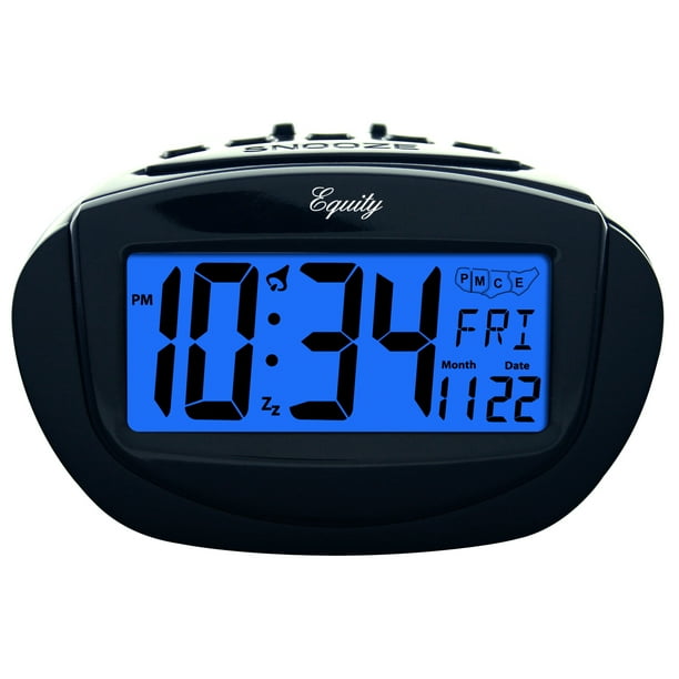 Equity by La Crosse 31022 InstaSet LCD Alarm Clock