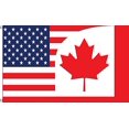 thumbnail image 2 of Best Flags USA/Canada Combo Polyester Outdoor Flag, 3 by 5-Feet, 2 of 3