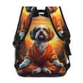thumbnail image 5 of KLL Cartoon Puppy Sunset Print Casual Backpack for Men Women,Travel Casual Backpack Outdoor Activities Bag Daypack for Travel Hiking Shopping Daily, 5 of 5