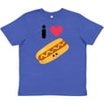 thumbnail image 3 of Inktastic I Love Hot Dogs Youth T-Shirt, 3 of 5