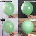 thumbnail image 2 of Dusty Green Balloons 50 pcs 12 Inch Matte Sage Olive  Green Eucalyptus Helium Balloons for Wedding Baby Shower Gender Reveal Birthday Graduation Jungle Safari Party Decorations Green-F35, 2 of 12