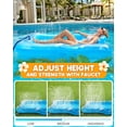 thumbnail image 2 of Tumbona hinchable de bronceado para piscina Float Snowalva 72 x 61 cm, 2 of 8