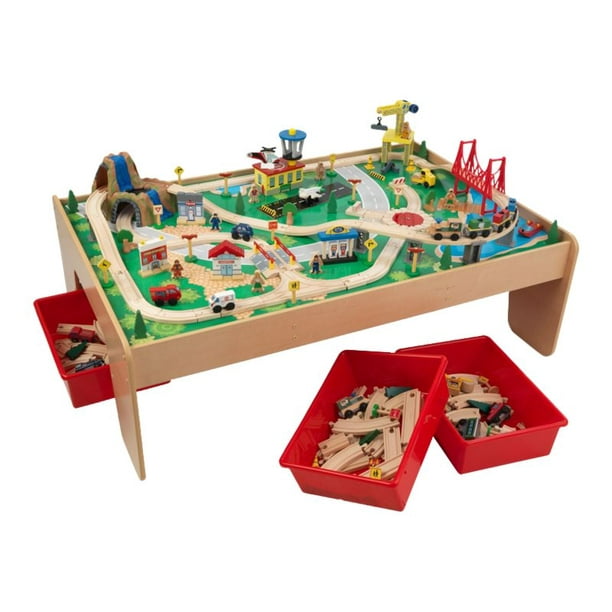 KidKraft Waterfall Mountain Train Set and Table Walmart