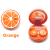 Contact Lenses LENS Case Travel Kit Fruits Storage Box Container Mirror 5pc Set