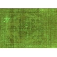 thumbnail image 1 of Ahgly Company Indoor Rectangle Oriental Green Industrial Area Rugs, 4' x 6', 1 of 4