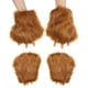 thumbnail image 5 of GOOHOCHY FrColor Lion Cosplay Costume Lion Peluche Películas de peluche Accesorios de atractivo Sexo Set Lion Paw Guantes Orejas Diadema y Cola (Marrón), 5 of 7