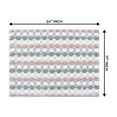 thumbnail image 3 of Home Weavers Orion Collection 100% Cotton Bathroom Rug, Non Slip Bath Mat Water Absorbent Soft Shaggy Mat Machine Washable, Thick Plush Rugs for Shower - 17"X24", Coral, 3 of 5