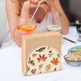 thumbnail image 3 of Yayeee Napkin Holder for Table Kitchen Paper Tissue Organization, Yellow Autumn Leaves, 3 of 8
