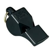 EastPoint Sports Classic Official Whistle with Lanyard - Black, Pea-less Design