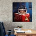 thumbnail image 6 of Epic Graffiti 'Game Plan No. 2' by Lucia Heffernan, Canvas Wall Art, 37"x37", 6 of 7