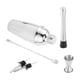 thumbnail image 3 of Kit De Barman, Juego De Coctelera De 6 Piezas, Accesorios De Barra De Acero Inoxidable Para Hacer Herramientas De Barra De Cócteles, 3 of 7