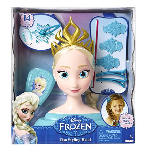 elsa styling head walmart