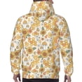 thumbnail image 7 of Sikiie Retro 70s 60s Flower Men's Hoodie, Essentials Hoodie, Sweatshirt, Pullover Hooded Sweatshirt for Men-3X-Large, 7 of 7