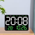 thumbnail image 1 of Reloj despertador digital Macarena LED verde, 1 of 8