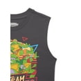 thumbnail image 3 of Teenage Mutant Ninja Turtles Boys Fashion Muscle Graphic Tank, Sizes 4-18, 3 of 3