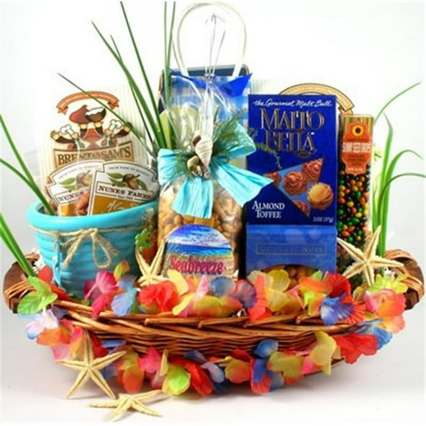 Gift Basket Drop Shipping BiKa Big Kahuna, panier-cadeau tropical