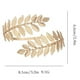thumbnail image 4 of Elegante Vintage Brazo Puño Joyería de Novia para la boda de aleación de novia de dama de honor brazalete de oro de la hoja de cristal brazalete, 4 of 6