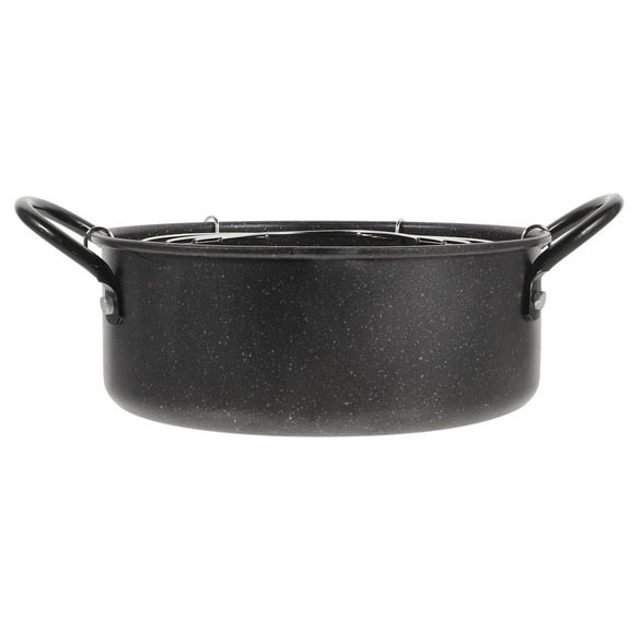 PBPBOX Fish Fryer Pot Japanese Style Iron Non-stick 1 Set
