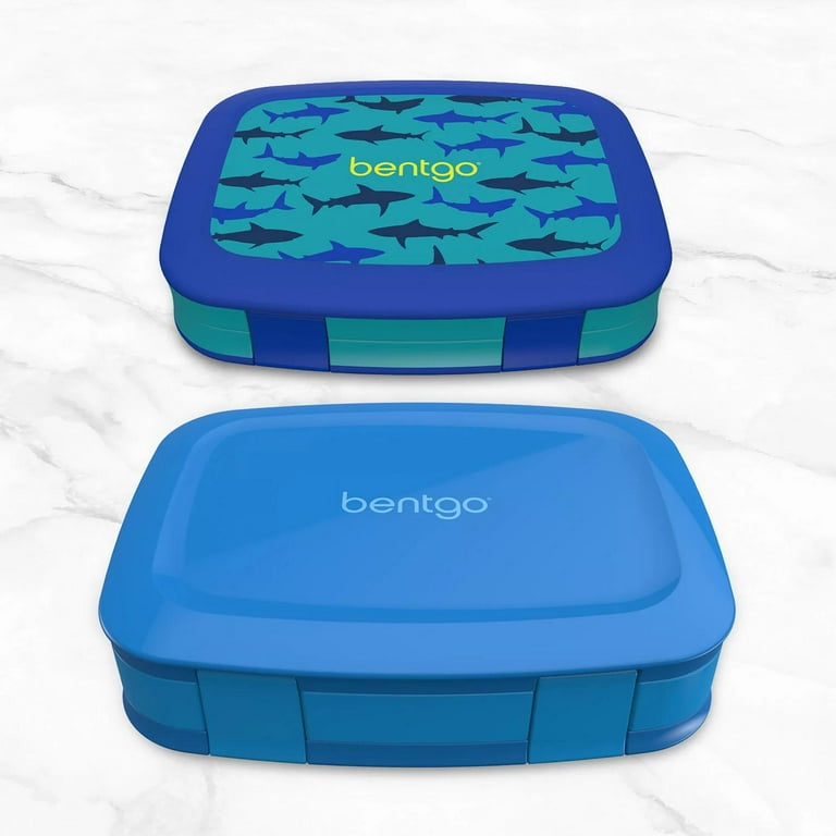 One Bentgo® Fresh and One Bentgo® Kids Print Lunch Box-Safari