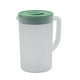 thumbnail image 1 of Jarra de plástico con tapa, gran capacidad, resistente a altas temperaturas, jarra de agua fría para jugo, té, matcha verde, 1 of 15