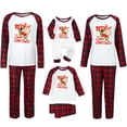 thumbnail image 2 of Conjuntos de pijamas navideños familiares a juego Grinch 2024, pijama de Grinch con parte superior y pantalones de pijama a cuadros, pijama de Grinch para niños y adultos para la familia, Mujer S, 2 of 4