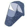 thumbnail image 1 of Universal Raincover Waterproof Dustproof Transparent Zipper Rain Dark Blue, 1 of 8