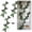 18 Ivy Leaves, 3 Stems, Y Connector, variant on Magnetic Ivy for Fridge, English Ivy Fridge Magnet with Articulating Stems, 3D Printed Plant, Realistic Leaf Magnet, Premium Eco-Friendly PLA Material