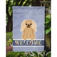 thumbnail image 3 of Carolines Treasures BB5685GF Pekingnese Fawn Sable Welcome Garden Size Flag, 3 of 3