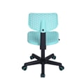 thumbnail image 5 of Kid Office Chair Rolling Adjustable Plastic, Deluxe Mesh Back Drafting Chair Adjustable, Blue Seat, 5 of 8