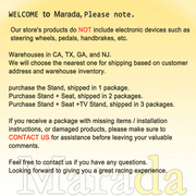 Marada G923 Racing Simulator Cockpit Stable Fits Logitech G29 G920 Steering Wheel Stand PC