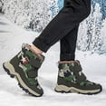 thumbnail image 6 of Splozh Boys Snow Boots Slip Resistant Lined Winter Shoes for Little/Big Kid,Camouflage 2, 6 of 6