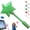 Green, variant on Magic Wand Card Holder, 3D Printed Magic Wand Credit Card Holder, Star Magic Contactless Payment Cards Wand Taps-to-Pay Credit Cards Wands, 3D Printed Star Contactless Payment Holder