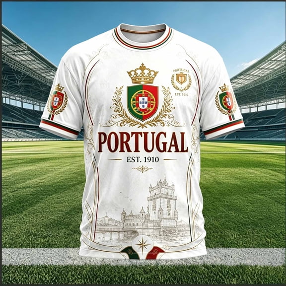 Mens Soccer Shirt France Raglan Tops Short Sleeve Graphic Crewneck T Shirt for Sportswear Top National Team Fan Casual Tops TeeL