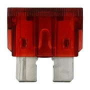 Bussmann BP/ATC-10-RP Automotive ATC Blade Fuse (ATC-10) - Blister Pack (5 Each), 10A, Red