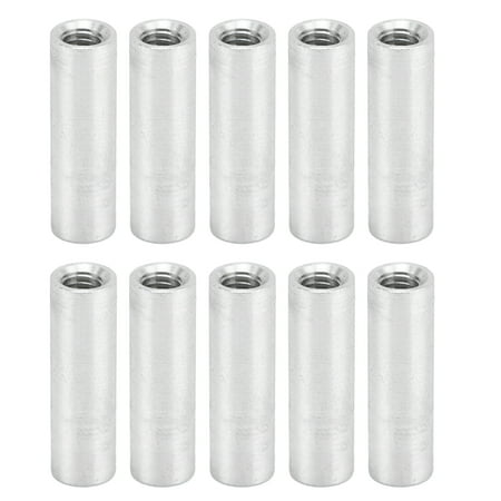 

10Pcs Standoff Aluminum Alloy Threaded Round Column Spacer for Quadcopter DIY Model M4x0.7mm20mm