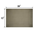 thumbnail image 5 of Howarmer Vinyl Woven Placemats for Dining Table, 12x18 Inch Rectangle Washable PVC Placemats Anti-Slip Heat Resistant Kitchen Table Mats Easy to Clean, Quick Drying - Set of 4, Champagne, 5 of 6