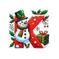 thumbnail image 1 of 26 Letters Christmas Tree Decoration Pendant Christmas Tree Ornaments DIY Christmas Ornaments Christmas Decoration Xmas Tree Hanging Decor, 1 of 2