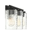thumbnail image 5 of Trade Winds Raymond 3-Light Bathroom Vanity Light in Matte Black, 5 of 5