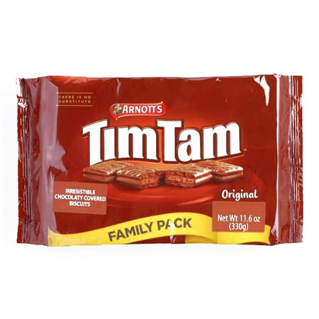 Tim Tam Original Chocolate Cookies Family Pack 11.6 oz each (1 Item Per Order, not per