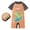 Style A, variant on MXIEZI 12M-8T Boys Girls One Piece Bathing Suit Summer Unisex Baby Zipper Swimwear Toddler Kids Short Sleeve Swimsuits with Swim Cap UV 50 Bathing Suits
