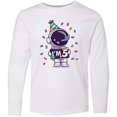 thumbnail image 3 of Inktastic 5th Birthday Astronaut Long Sleeve Youth T-Shirt, 3 of 5