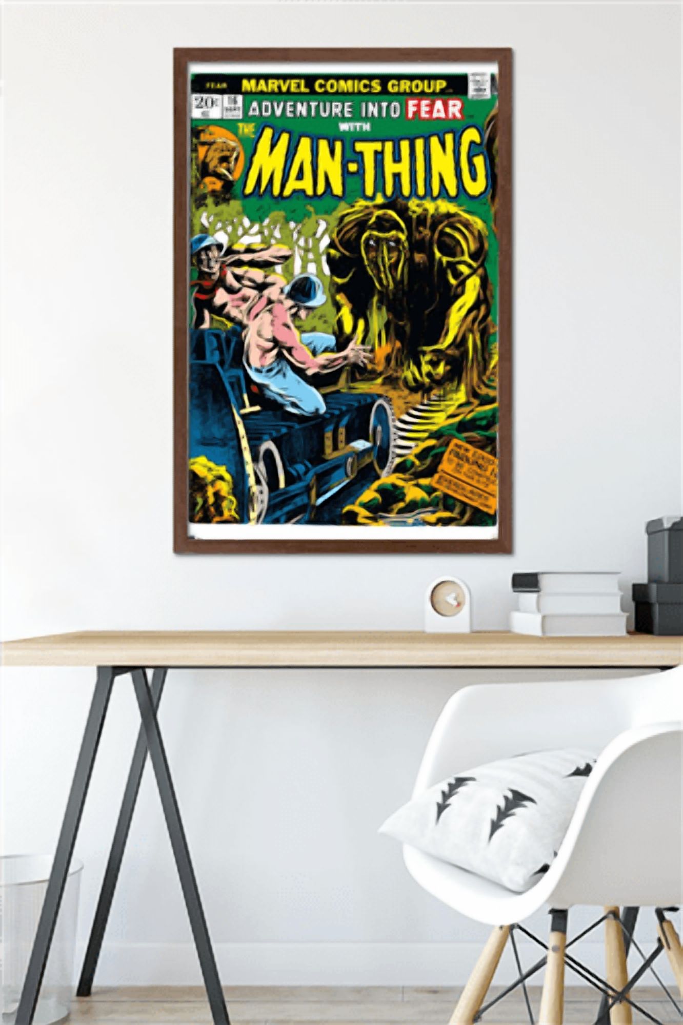 Marvel Comics: Man-Thing #16 Wall Poster, 22.375" x 34" Framed